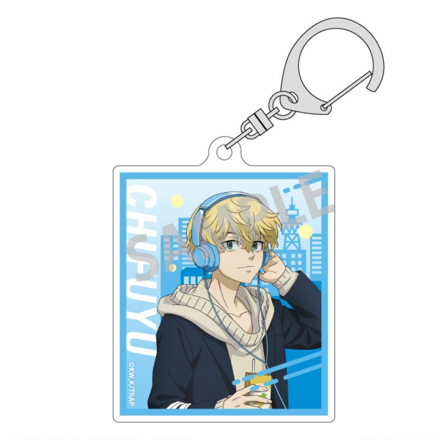 Tokyo Revengers Trading Acrylic Keychain “Music” (1 piece)