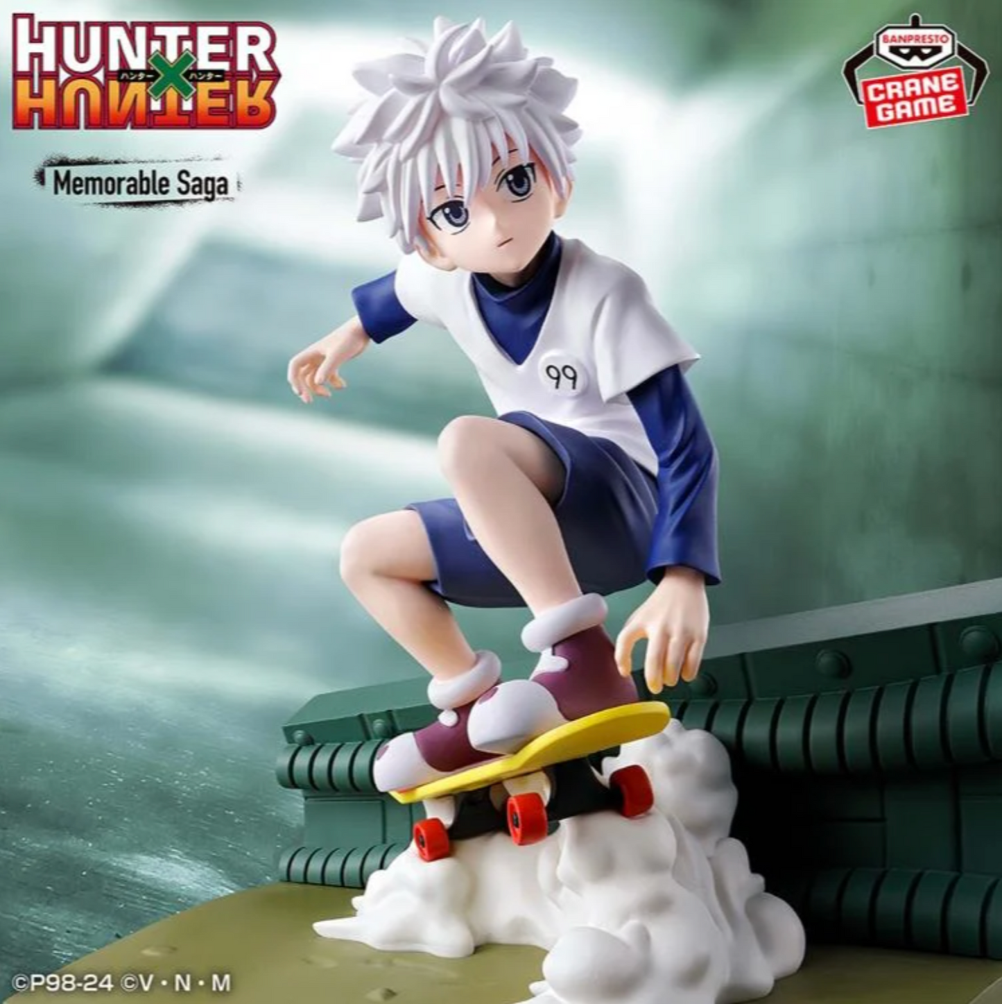 HUNTER×HUNTER - Killua Figure - Memorable Saga Special,Killua figure from 'HUNTER×HUNTER - Memorable Saga Special', detailed craftsmanship.