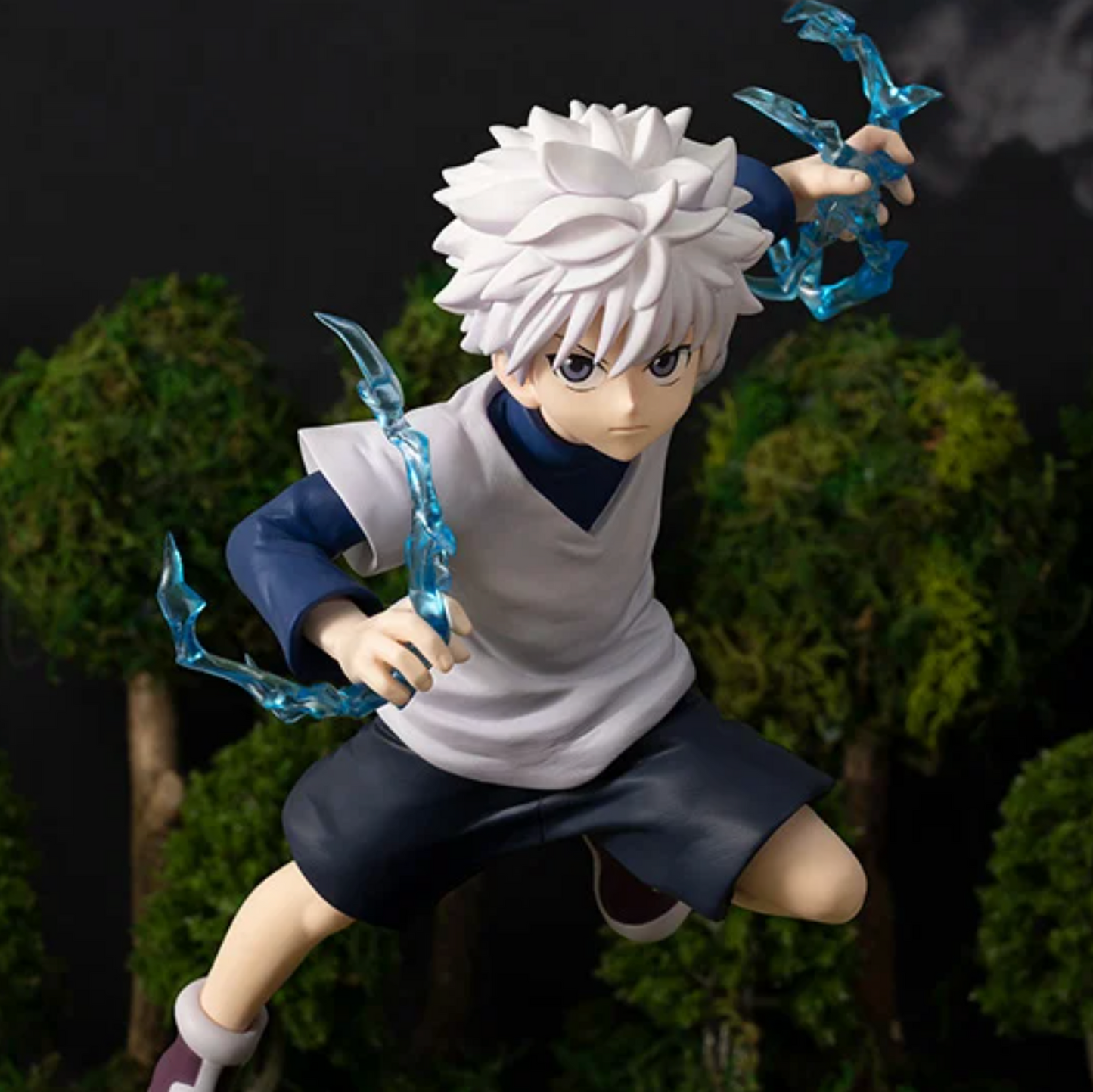 HUNTER×HUNTER - Killua - Vibration Stars Figure,Killua figure from 'HUNTER×HUNTER - Vibration Stars', dynamic posture.