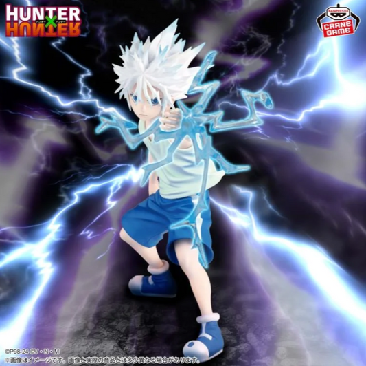 HUNTER×HUNTER - Killua II - Vibration Stars Figure,Killua II figure from 'HUNTER×HUNTER - Vibration Stars', detailed features.