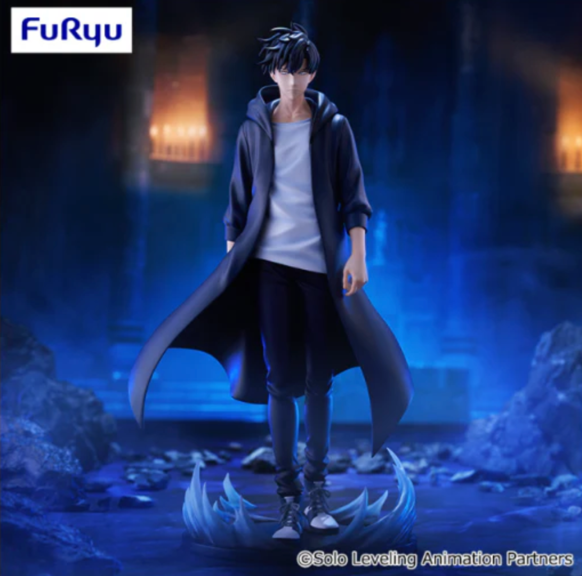 Solo Leveling - Sung Jin-Woo - Trio-Try-iT Figure,Sung Jin-Woo trio-try-iT figure from 'Solo Leveling', dynamic and detailed.