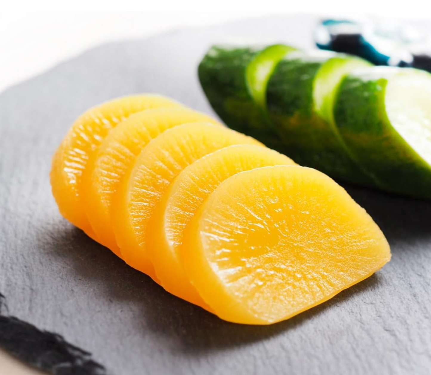 Food Sample Magnet - Pickled Cucumber (Cut)