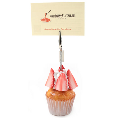 Food Sample Clip - Cupcake Strawberry