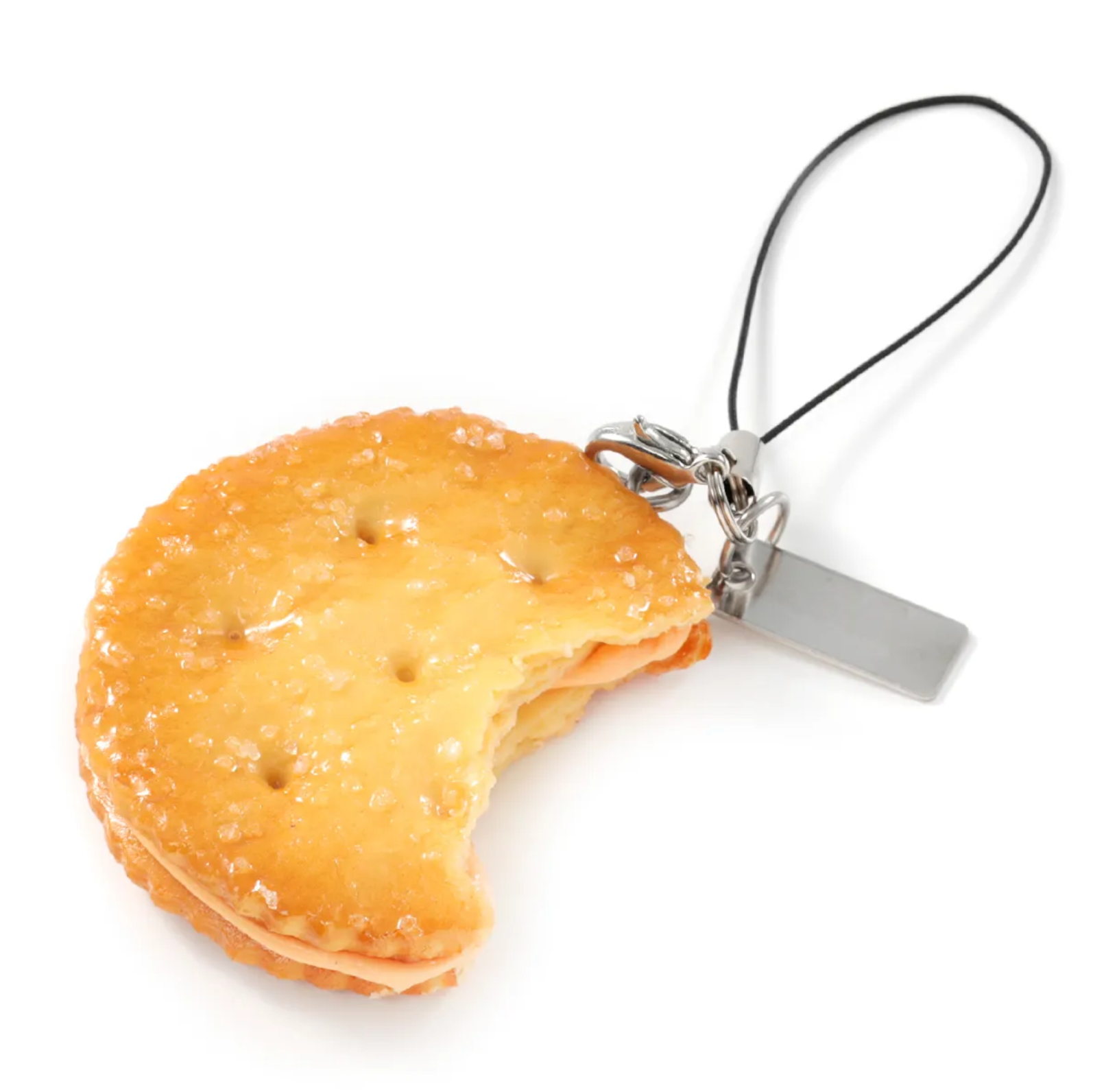 Food Sample Strap - Cracker Sandwich (Cut),Cracker Sandwich cut style food sample strap, tasty design.