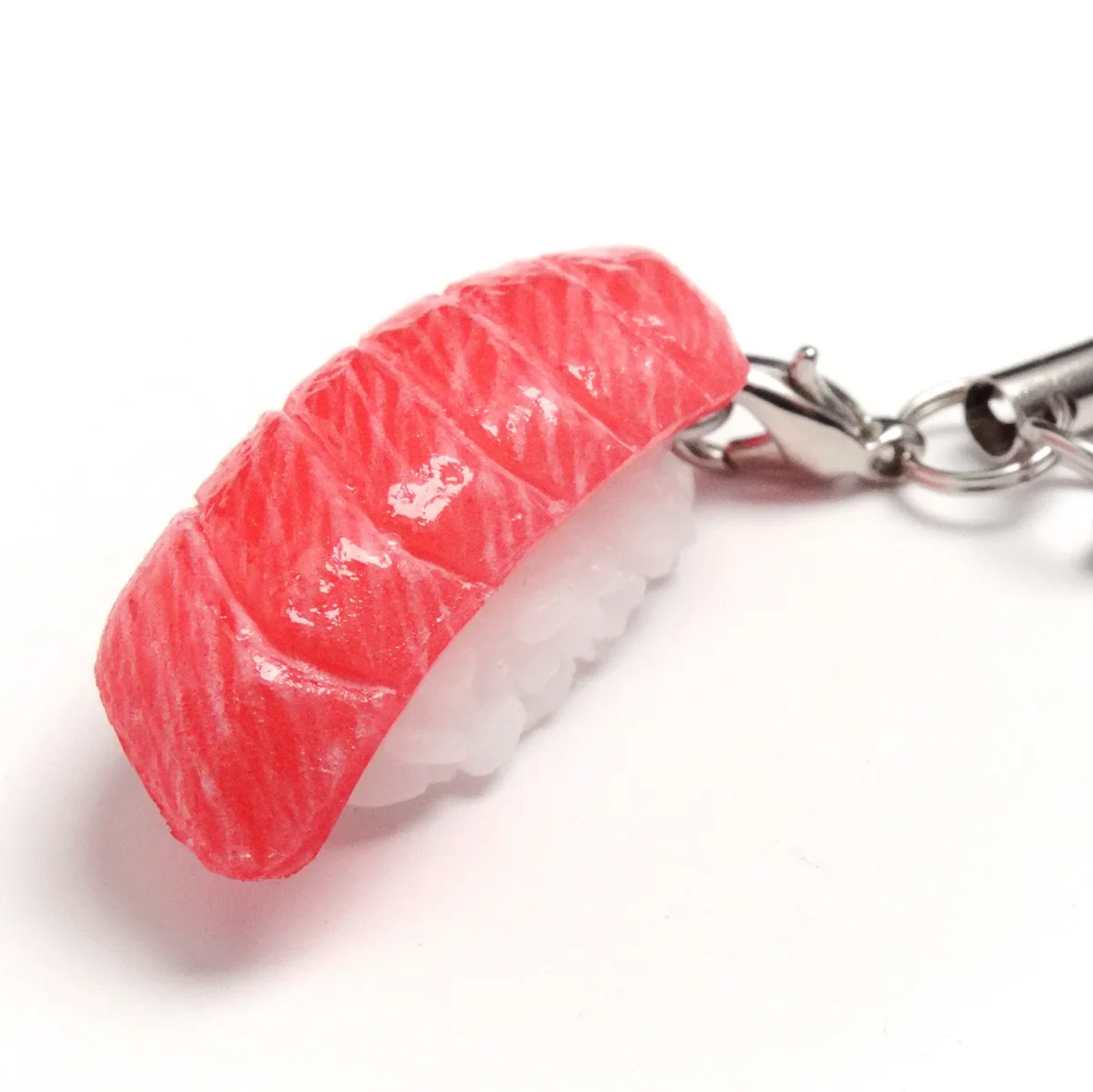 Food Sample Strap - Mini Sushi (Toro),Mini Sushi Toro food sample strap, rich and vibrant.