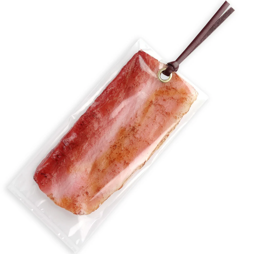 Food Sample - Bookmark Grilled Bacon,Grilled Bacon food sample bookmark, crispy look.