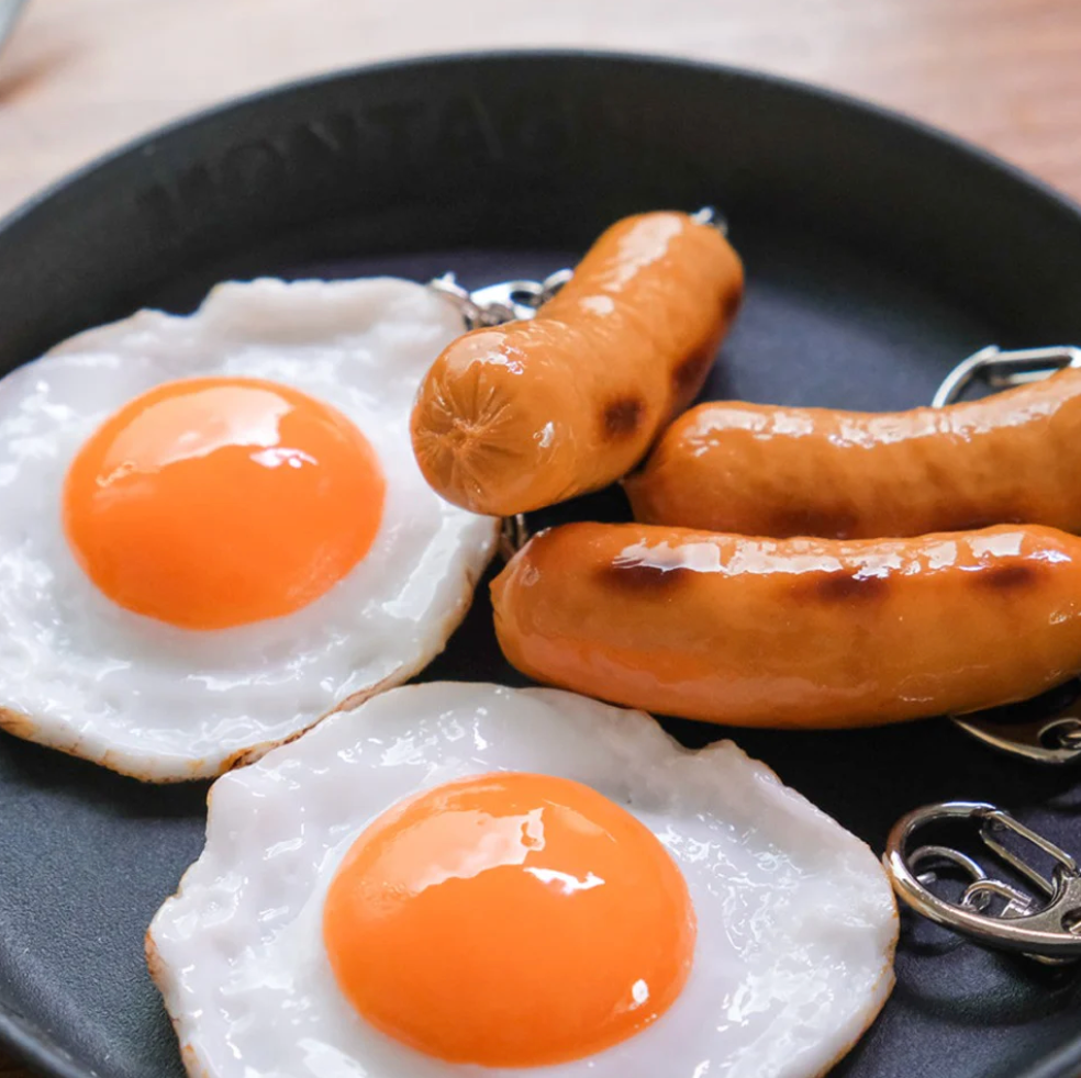 Food Sample - Keyring Fried Egg