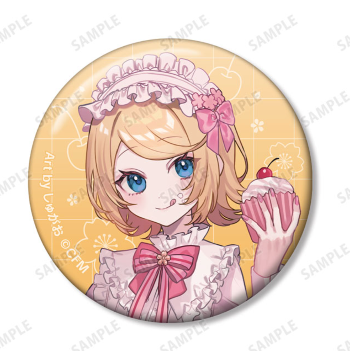 Sakura Miku - Original Sakura Party Ver. Art by Shugao Trading Can Badges (12 Types)