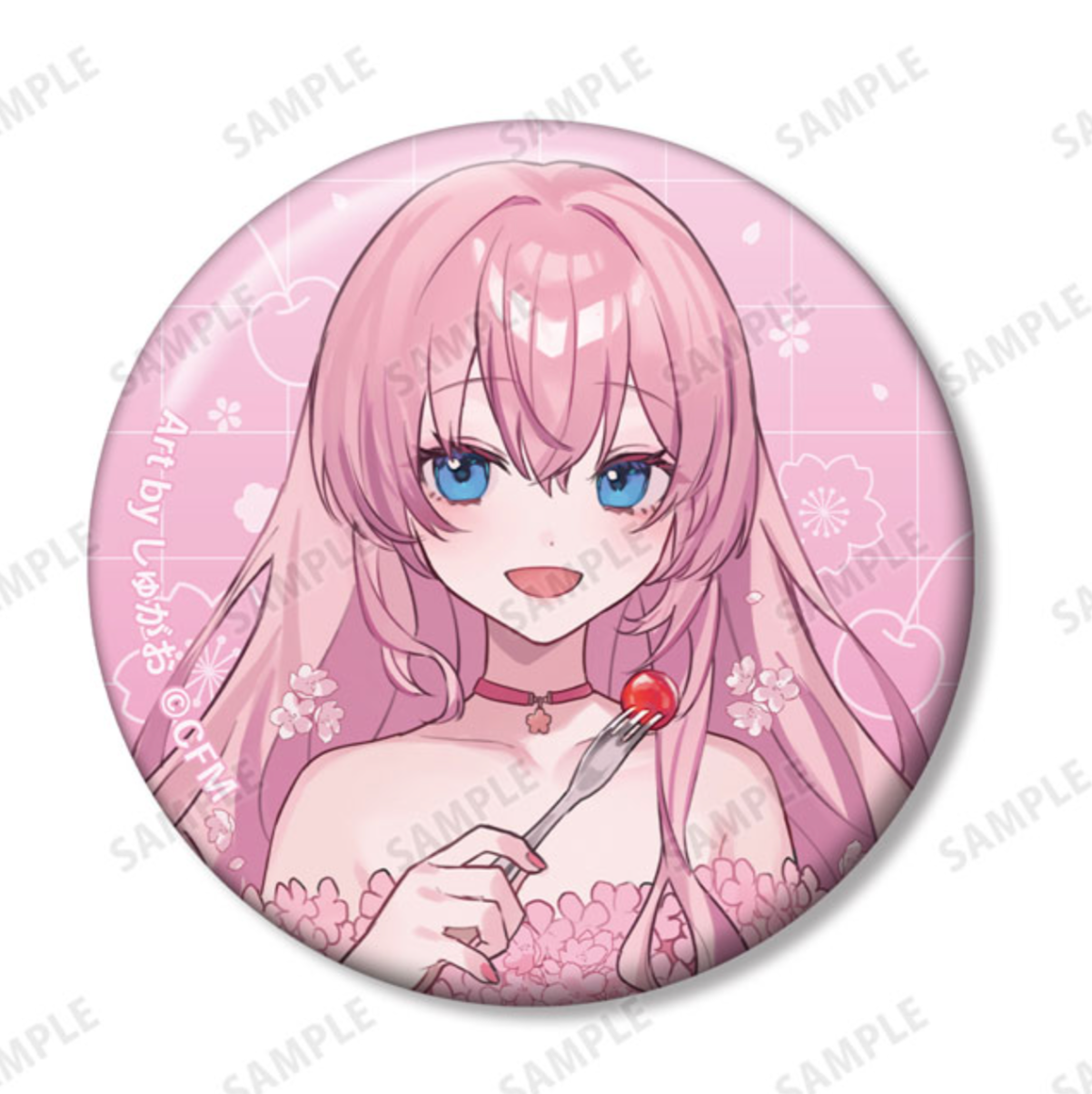 Sakura Miku - Original Sakura Party Ver. Art by Shugao Trading Can Badges (12 Types)