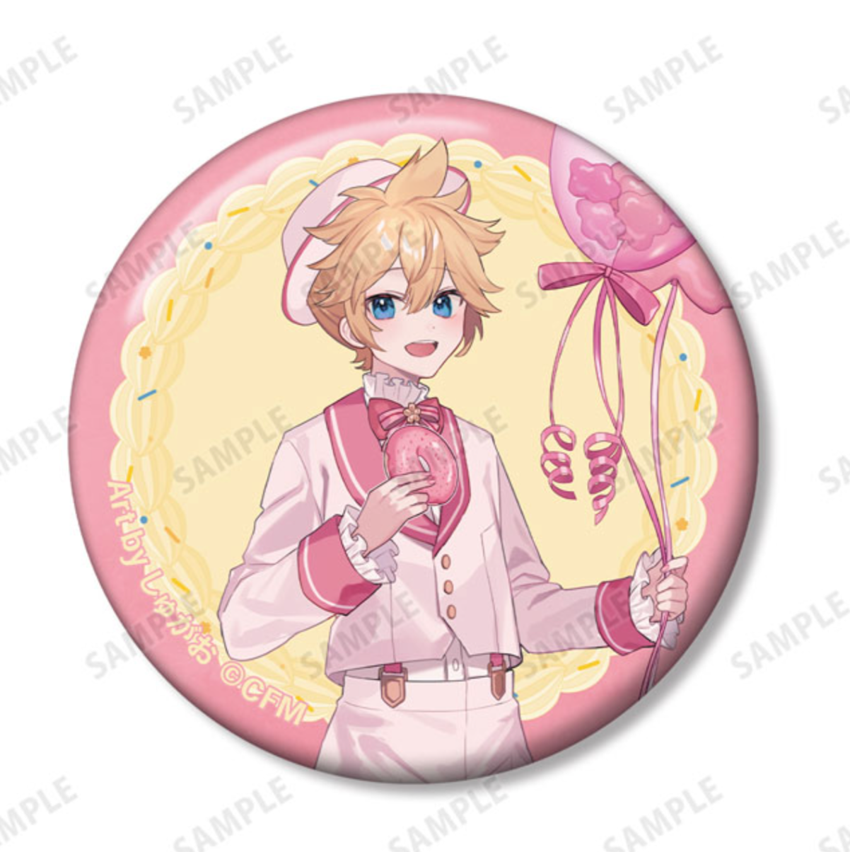 Sakura Miku - Original Sakura Party Ver. Art by Shugao Trading Can Badges (12 Types)