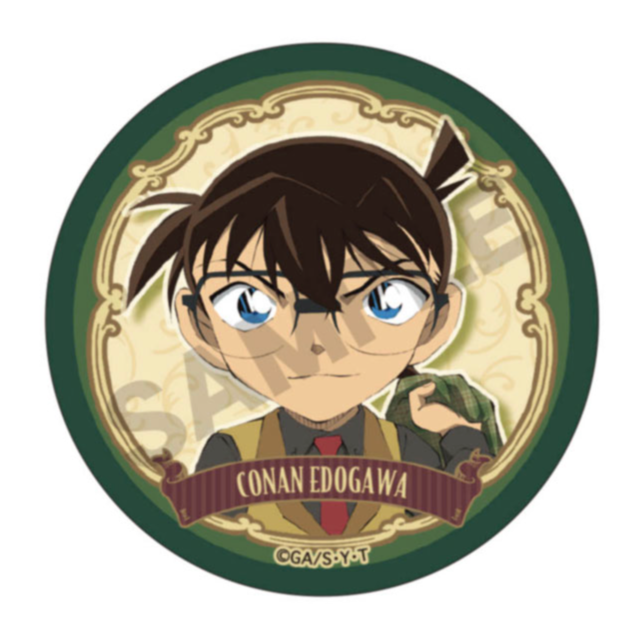 Detective Conan - Trading Can Badges British Style (8 Types)