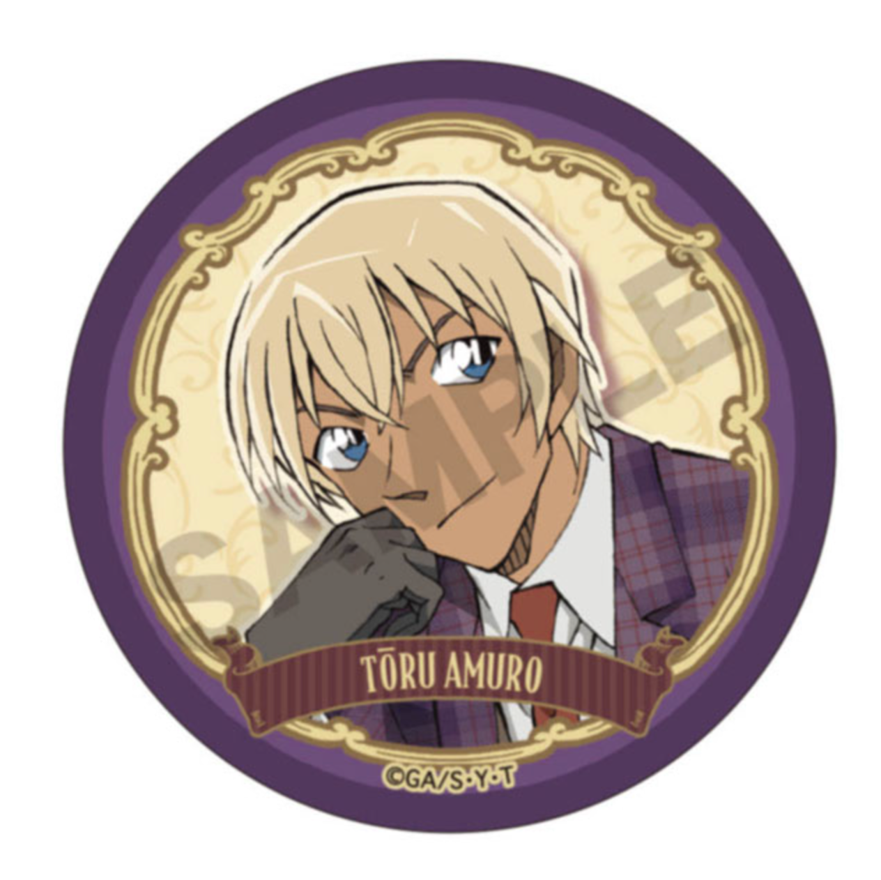 Detective Conan - Trading Can Badges British Style (8 Types)