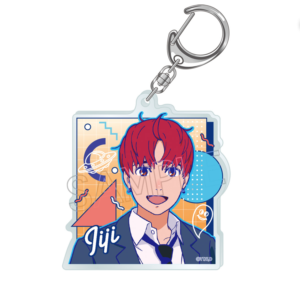 Dandadan - Vivid Line Acrylic Keychain [Jiji],"Charming Dandadan Vivid Line Acrylic Keychain [Jiji] with a distinctive design, making it a must-have accessory for fans."