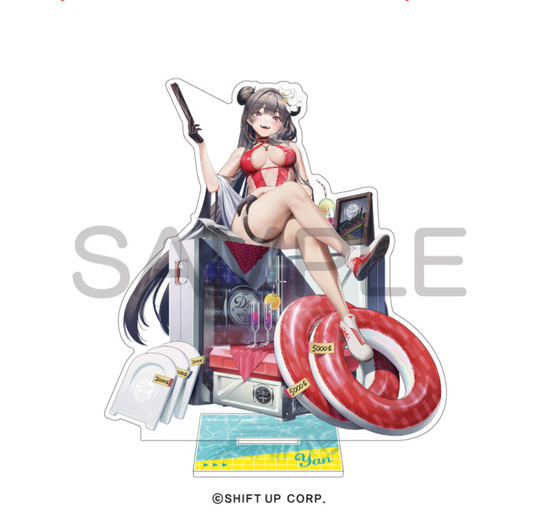 GODDESS OF VICTORY: NIKKE - Yan - Acrylic Stand - Summer Ver.,"GODDESS OF VICTORY: NIKKE Yan Acrylic Stand Summer Ver. featuring a stylish, fresh design perfect for collectors."