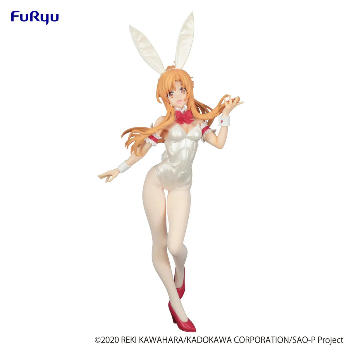 Sword Art Online’s Asuna in a white bunny costume, elegant BiCute Bunnies figure.