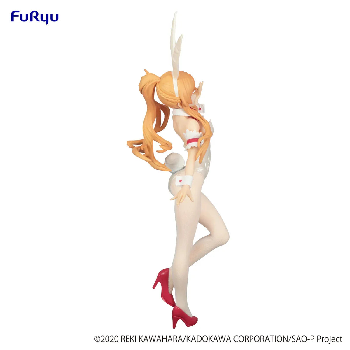 Sword Art Online’s Asuna in a white bunny costume, elegant BiCute Bunnies figure.