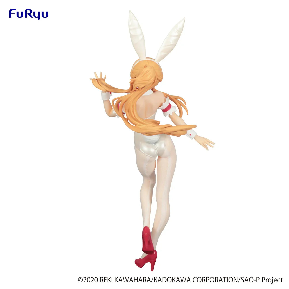 Sword Art Online’s Asuna in a white bunny costume, elegant BiCute Bunnies figure.