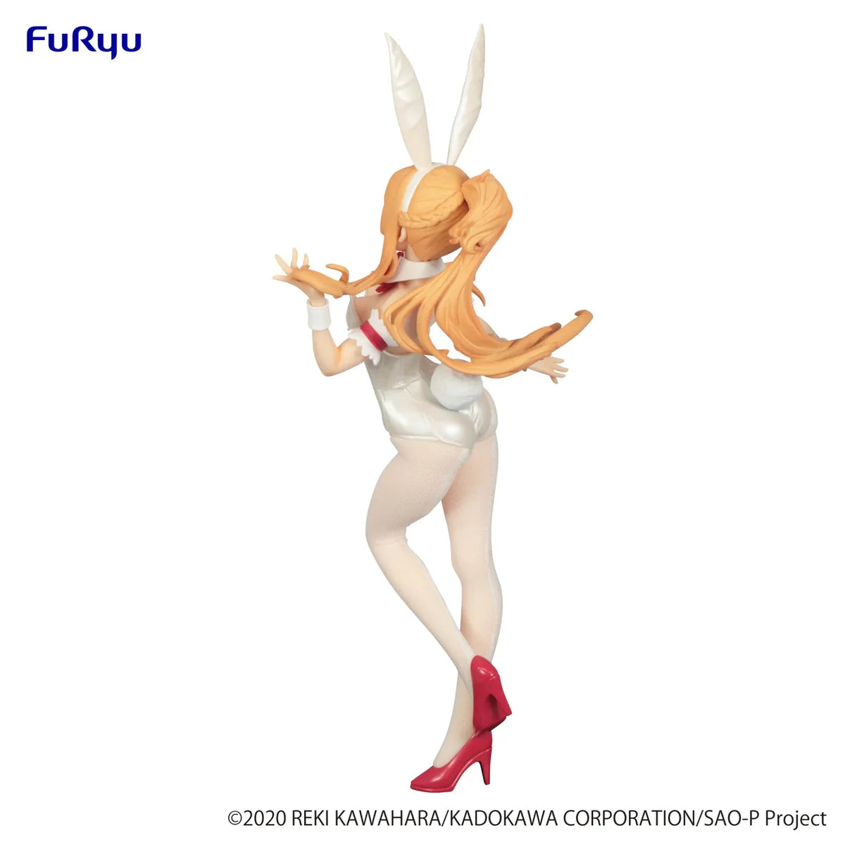 Sword Art Online’s Asuna in a white bunny costume, elegant BiCute Bunnies figure.