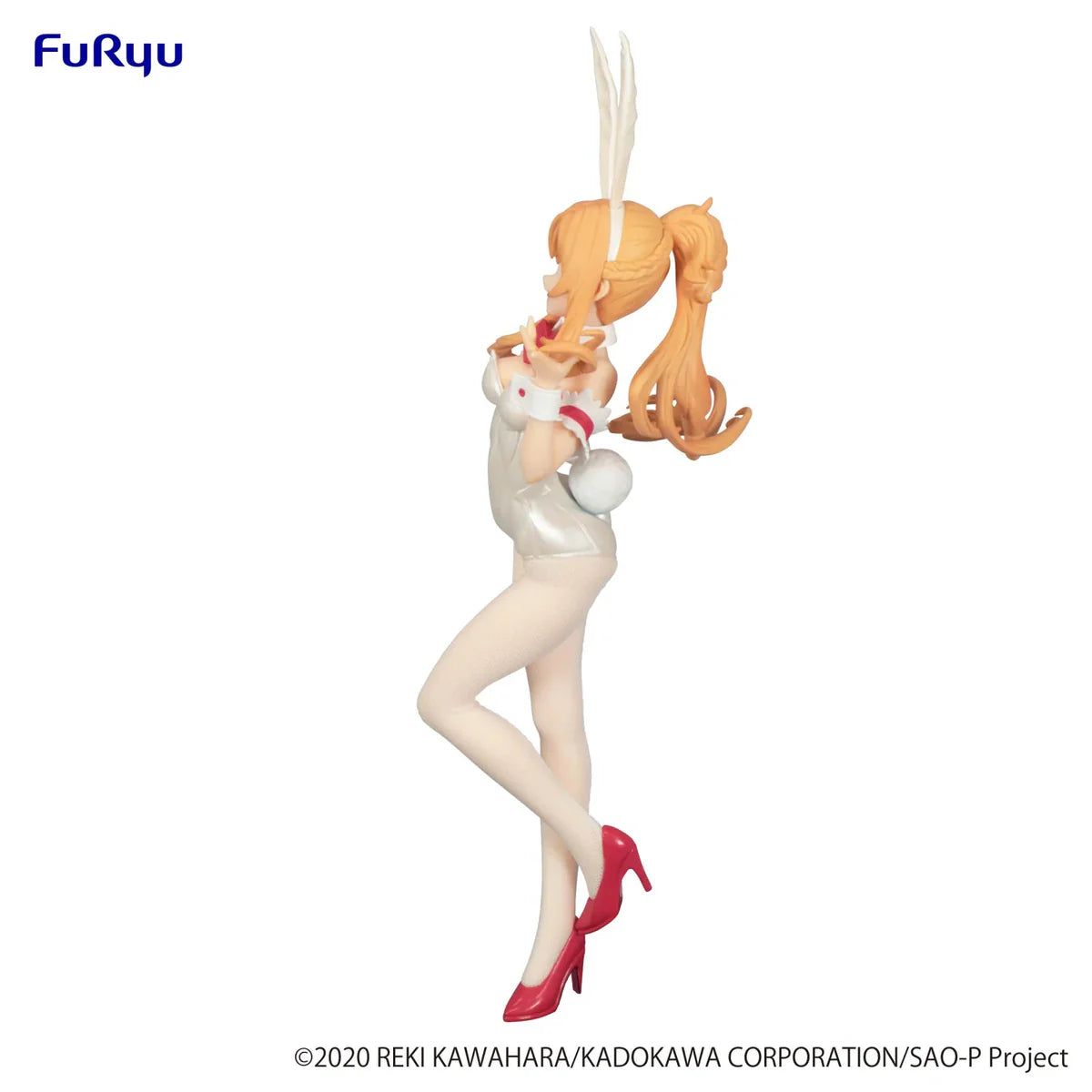Sword Art Online’s Asuna in a white bunny costume, elegant BiCute Bunnies figure.