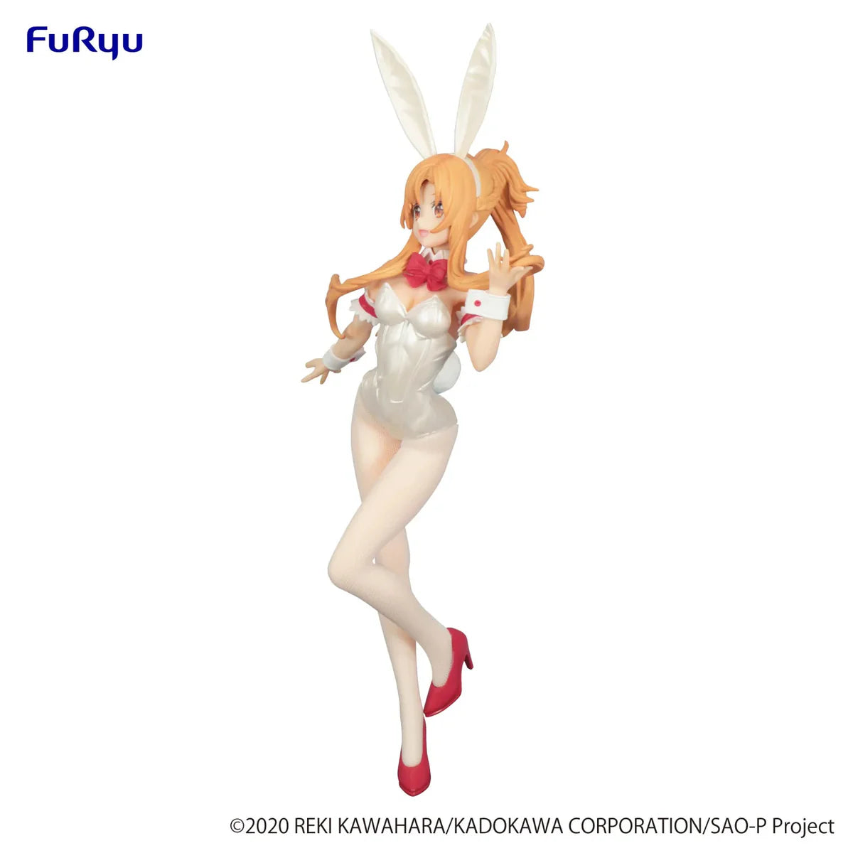 Sword Art Online’s Asuna in a white bunny costume, elegant BiCute Bunnies figure.