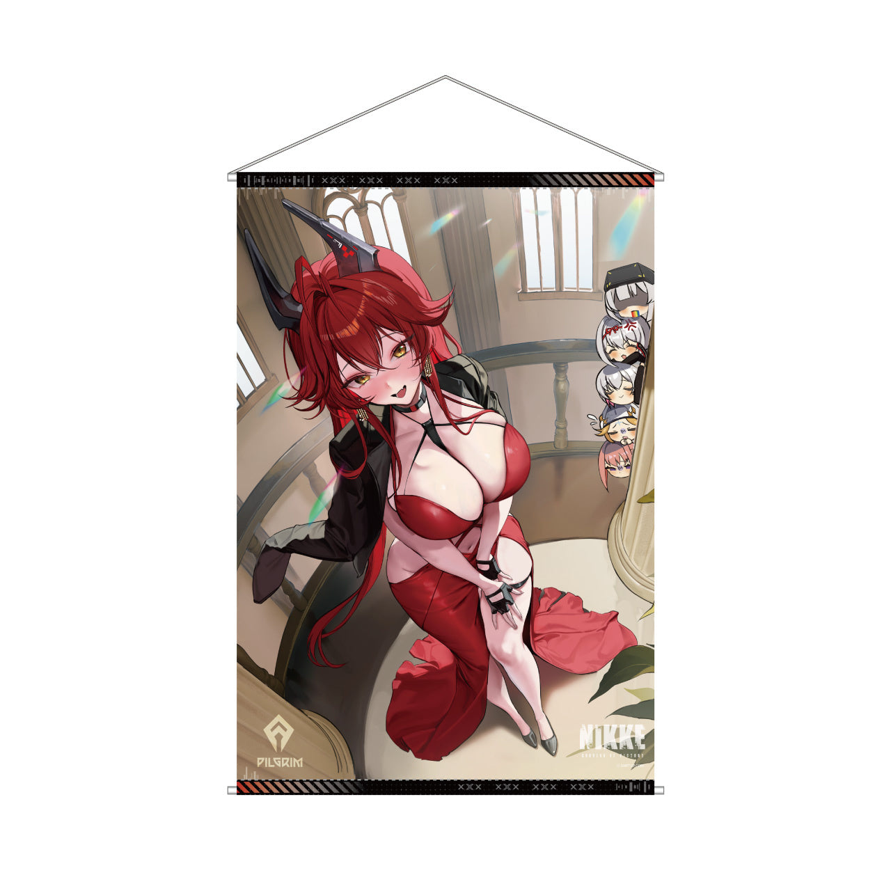 Goddess of Victory: NIKKE - B2 Tapestry Red Hood: Nonsense Red