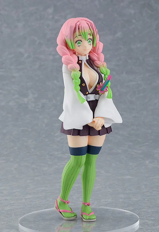 Kanroji Mitsuri Pop Up Parade figure from Demon Slayer, with bright hair and confident smile.