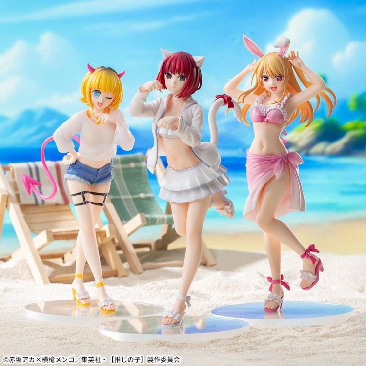 Mem-Cho Luminasta figure from Oshi No Ko, smiling in idol outfit with dynamic pose.