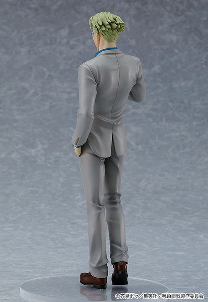 Kento Nanami Pop Up Parade figure in suit and glasses, posed mid-strike from Jujutsu Kaisen.
