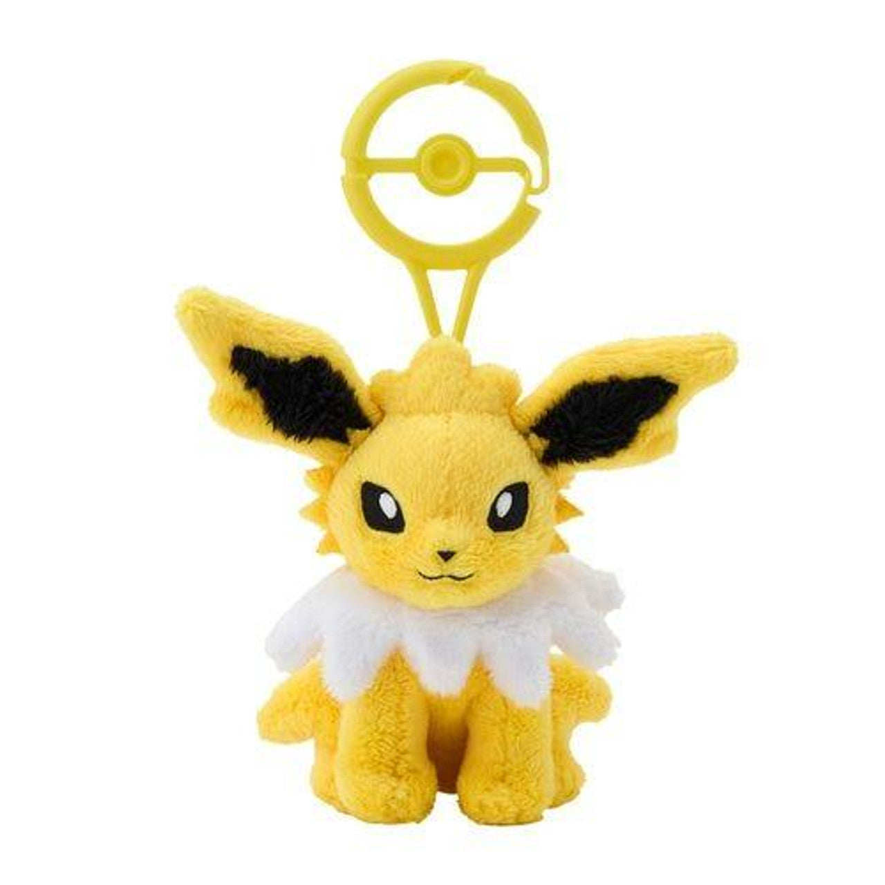 Pokémon - Carabiner Mascot Jolteon,"Dynamic Jolteon Carabiner Mascot from Pokémon, designed with energetic details and a handy carabiner feature."