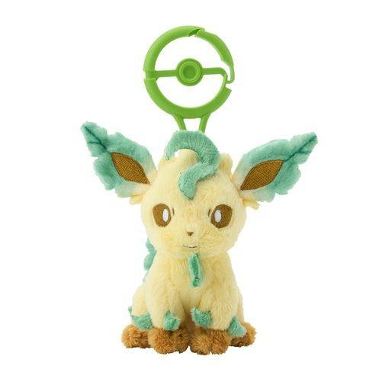 Pokémon - Carabiner Mascot Leafeon,"Stylish Leafeon Carabiner Mascot from Pokémon, showcasing vibrant colors and a durable, functional design."