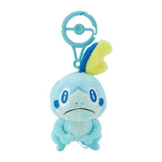 Pokémon - Carabiner Mascot Sobble,"Charming Sobble Carabiner Mascot from Pokémon, offering a sleek design ideal for keychain collectors."