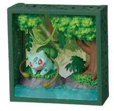 One Pokémon figure framed in the Deep Green Forest series, detailed natural background.
