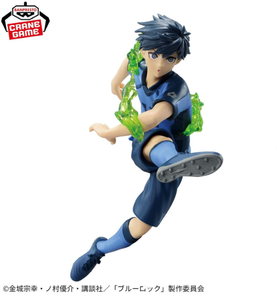 Blue Lock - Yoichi Isagi - Figure Awakening Ver.,"Dynamic Blue Lock figure of Yoichi Isagi in Awakening Ver., capturing his intense athletic spirit and determination."